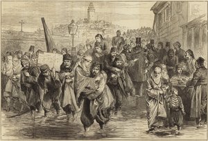 Kraftig regn i Konstantinopel av English School