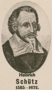 Heinrich Schutz (gravering) av English School