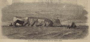 Helgoland, rekrutteringsstasjonen for fremmedlegionen (gravering) av English School
