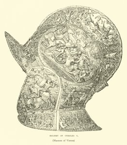 Hjelm til Charles V av English School