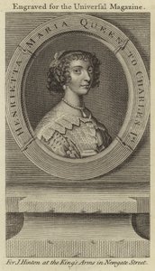 Henrietta Maria, dronning av Charles I av English School