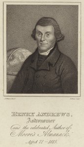 Henry Andrews, astronom og den berømte forfatteren av Moores Almanack (1744-1820) av English School