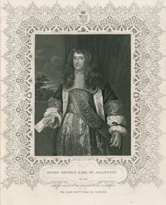 Henry Bennet, 1. jarl av Arlington, fra 