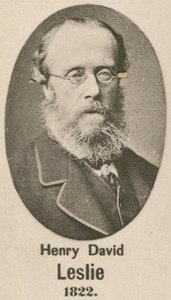 Henry David Leslie (gravyr) av English School