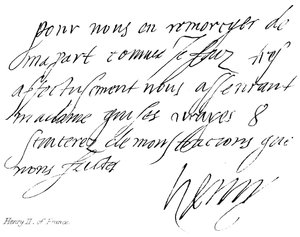 Henrik II av Frankrike av English School