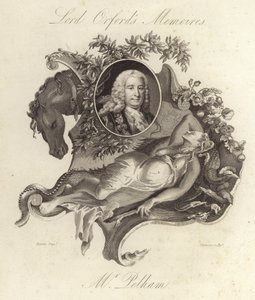 Henry Pelham, britischer Whig-Politiker und Premierminister (Stich)