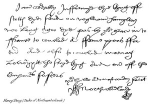 Henry Percy, (hertug av Northumberland) av English School