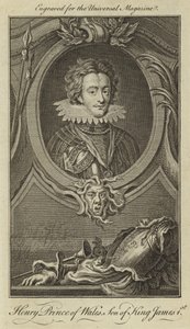 Henry Prince of Wales, sønn av kong James I av English School