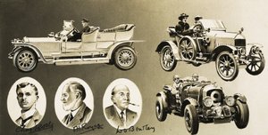 Henry Royce, Charles Rolls, WO Bentley – tre pionerer innen bilindustrien av English School