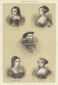 Henry VIII og hans dronninger av English School