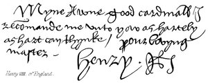 Henry VIII av England av English School