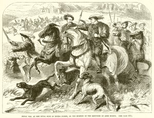 Henrik VII. på Royal Hunt i Epping Forest, om morgenen henrettelsen av Anne Boleyn