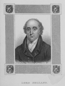 Henry Vassall-Fox, tredje baron Holland, engelsk whig-politiker av English School