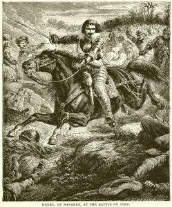 Henry, fra Navarre, i slaget ved Ivry