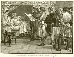 Henry mottar News of Johns Treachery av English School