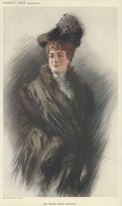 Hennes Majestet Dronning Alexandra av English School
