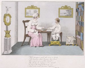 Hennes bønner, 1817 av English School
