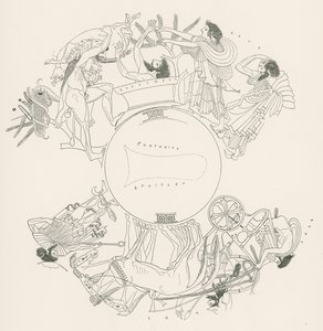 Herakles og Eurysthevs (gravering) av English School