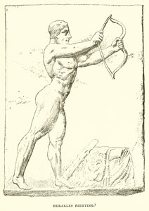Herakles kjemper av English School