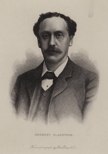 Herbert Gladstone , britisk politiker av English School