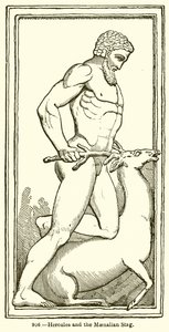 Hercules og Maenalian Stag av English School