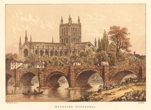 Hereford katedral av English School