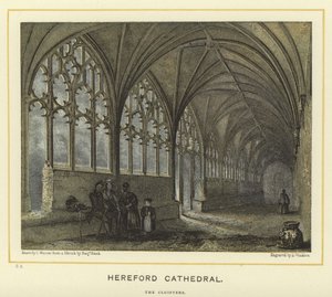 Hereford katedral, klosteret av English School