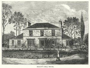 Heriot's Hill House (gravering) av English School