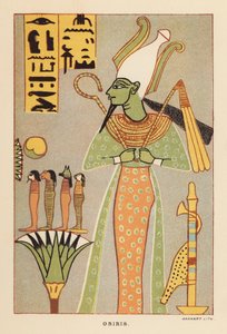 Herodot: Osiris (fargelitografi) av English School