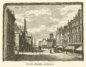High Street, Dundee (gravering) av English School