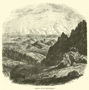 Hindu Kush-fjellene av English School