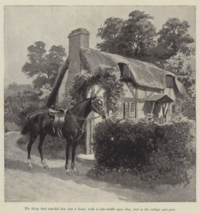 His Good Fairy, av Mary Elizabeth Braddon (gravering) av English School