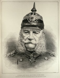 Hans keiserlige majestet William I (1797-1888), konge av Preussen og tysk keiser, fra 