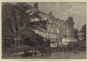 Historiske monumenter i England, Warwick Castle (gravering) av English School
