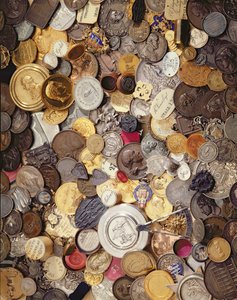 Historiske medaljer, mynter og merker, 1600-1900 av English School