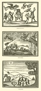 Hobnisser, hekser, feer (tresnitt) av English School