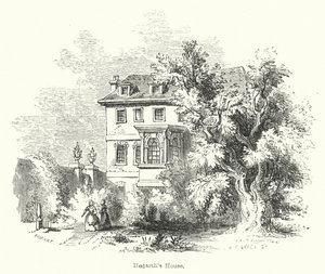 Hogarths hus (gravering) av English School