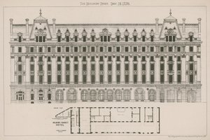 Holborn Viaduct Hotel, London av English School