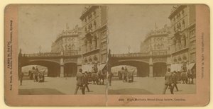 Holborn Viadukt; fotografi av English School