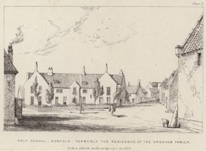 Holt School, tidligere residensen til Gresham-familien av English School