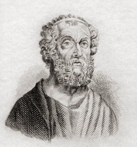 Homer, 1825 av English School