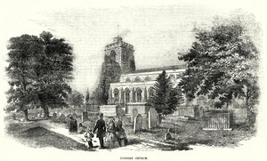 Hornsey Church (gravering) av English School