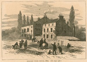 Hornsey Wood House, London, 1800 av English School