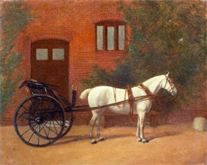 Hest koblet til en turvogn (par til 416406) av English School