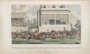 Hesteveddeløp på Ascot, fra "Anekdoter om torven, jakten, ringen" av English School
