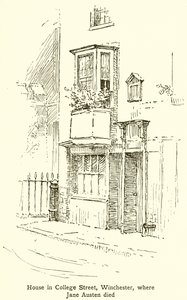 Hus i College Street, Winchester, der Jane Austen døde