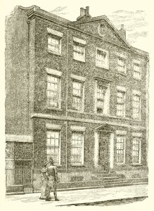 Hus i Rodney Street, Liverpool, hvor Mr. Gladstone ble født
