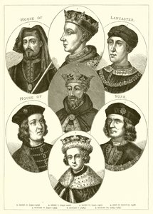 House of Lancaster. House of York av English School