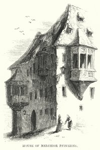 House of Melchior Pfintzing (gravering) av English School
