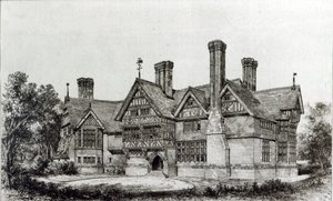 Hus nylig reist ved Harrow Weald, fra 